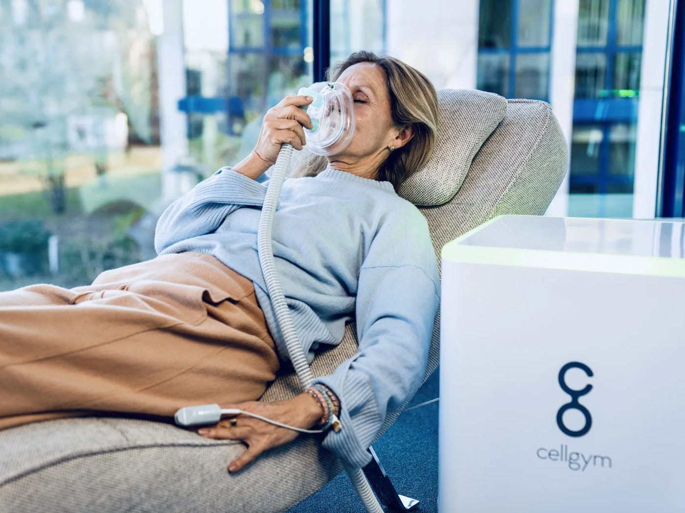 CellGym IHHT: 40 Minuten liegend mit Atemmaske