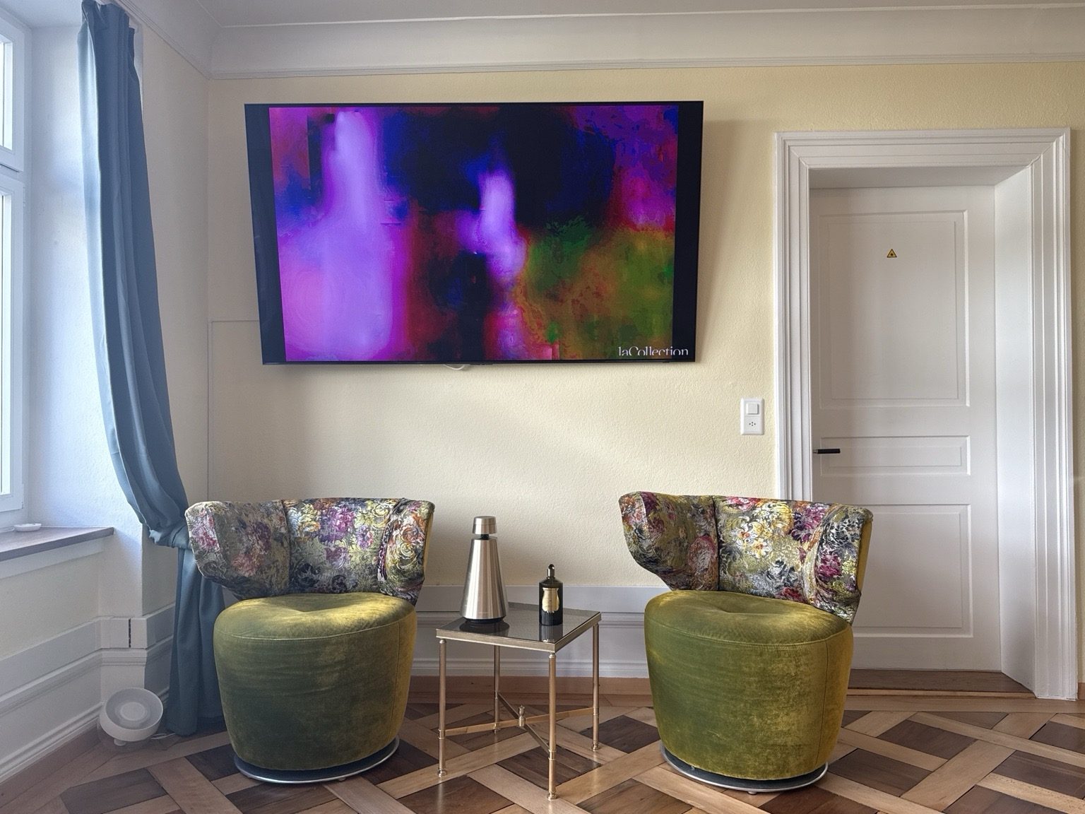 Reception room of Villa Zeltweg
